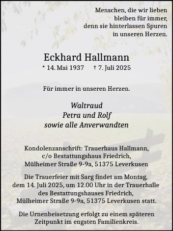 Eckhard Hallmann