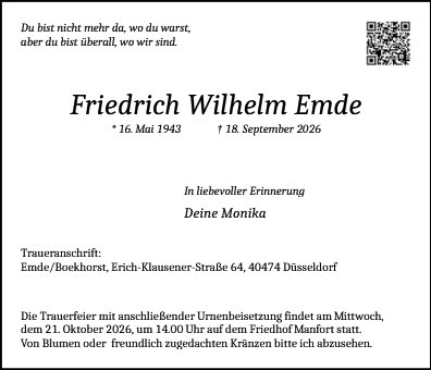 Friedrich Wilhelm Emde