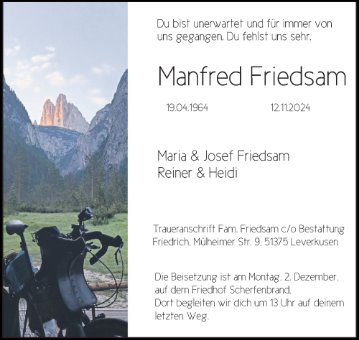 Manfred Friedsam