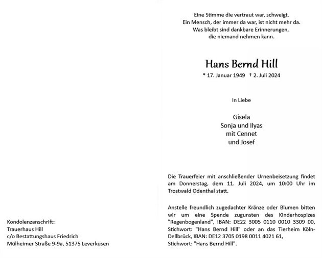 Hans Bernd Hill