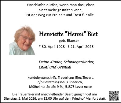 Henriette Biet