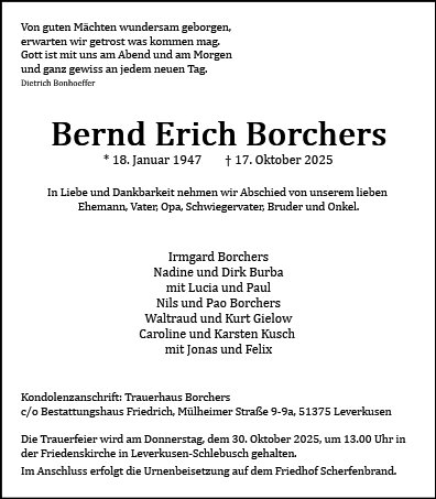 Bernd Borchers