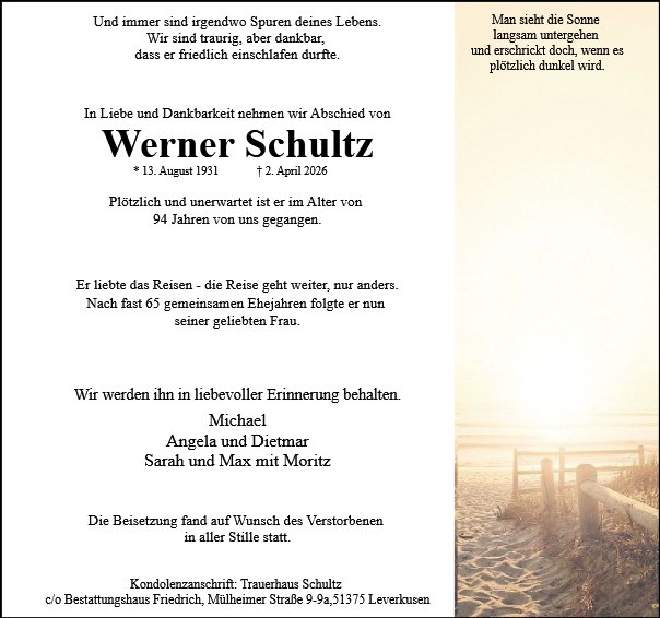 Werner Schultz