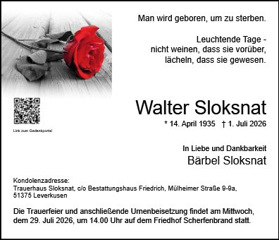 Walter Sloksnat