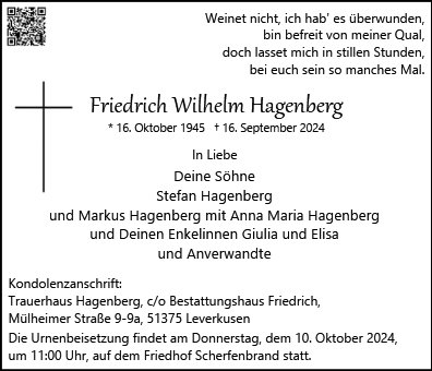 Friedrich Wilhelm Hagenberg