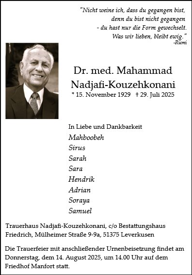 Mahammad Nadjafi-Kouzehkonani