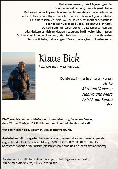 Klaus Bick