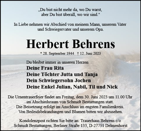 Herbert Behrens