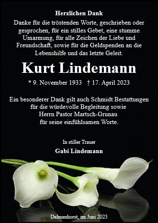 Kurt Lindemann