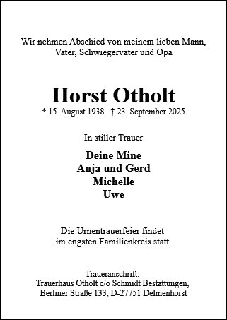 Horst Otholt