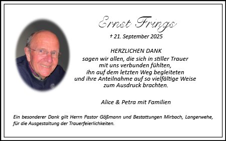 Ernst Frings
