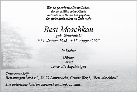 Resi Moschkau
