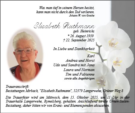 Elisabeth Ruthmann
