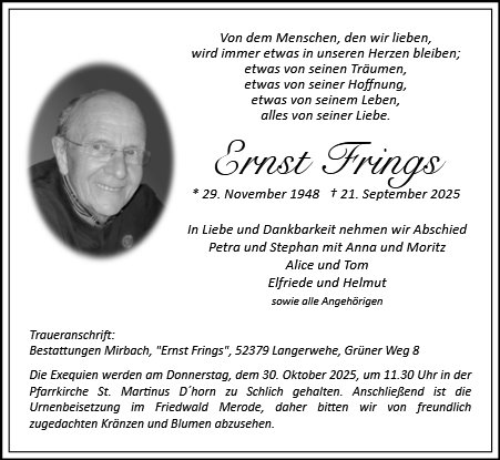 Ernst Frings
