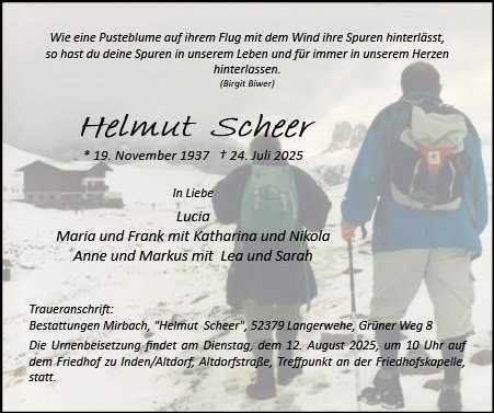 Helmut Scheer