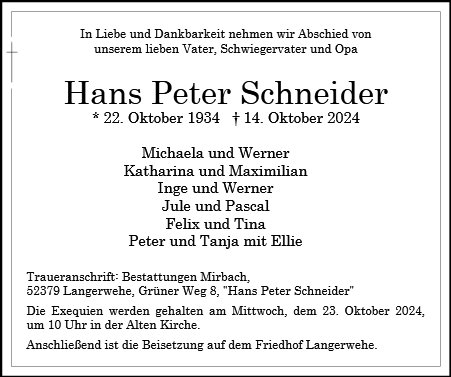 Johannes Peter Schneider