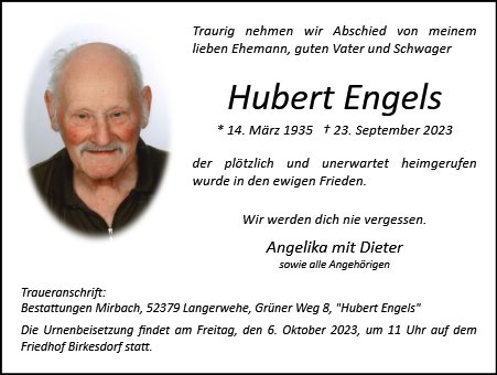 Hubert Engels