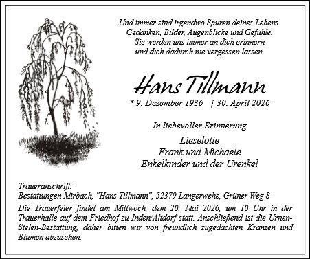 Hans Tillmann