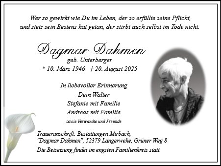 Dagmar Dahmen