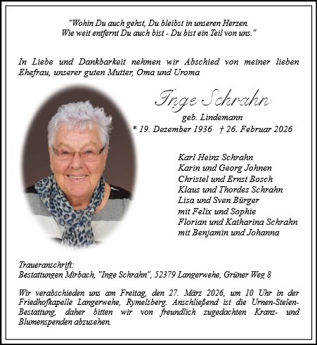 Inge Schrahn