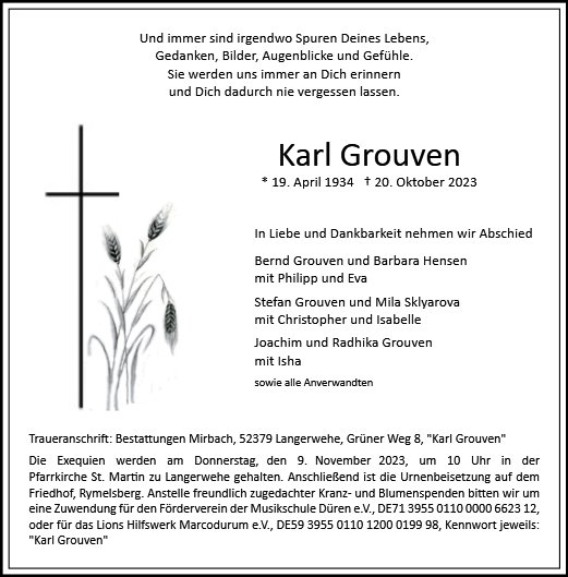 Karl Grouven