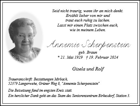 Annemie Scherpenstein