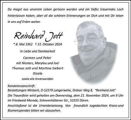 Reinhard Jott