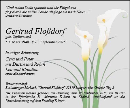 Gertrud Floßdorf