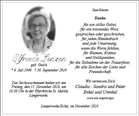 Elfriede Lenzen