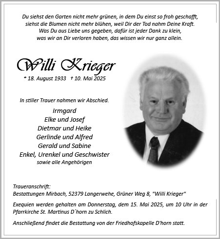 Willi Krieger