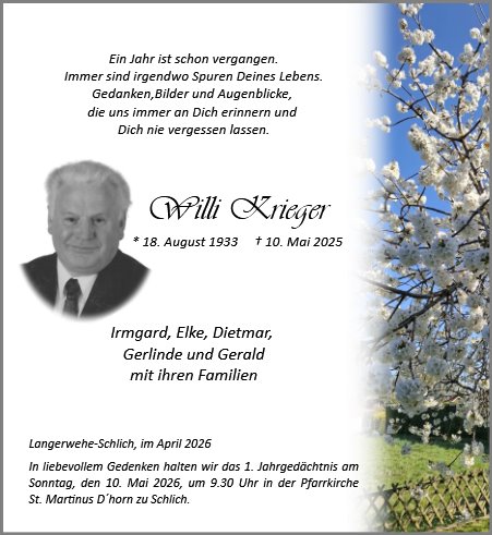 Willi Krieger