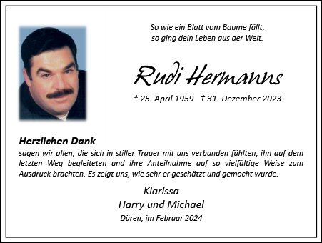 Rudi Hermanns