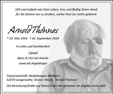 Arnold Thönnes