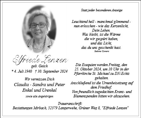 Elfriede Lenzen