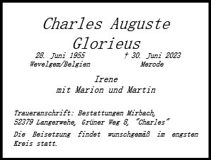 Charles Glorieus
