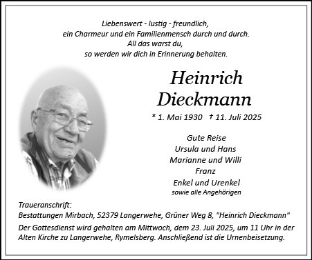 Heinrich Dieckmann
