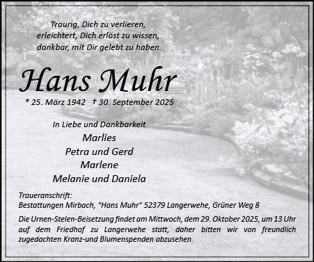 Hans Muhr