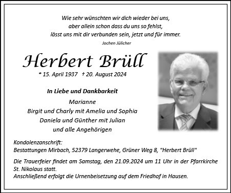 Heribert Brüll