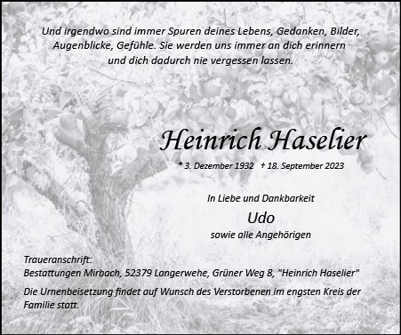 Heinrich Haselier