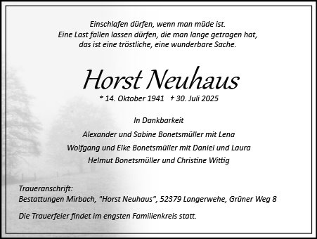 Horst Neuhaus