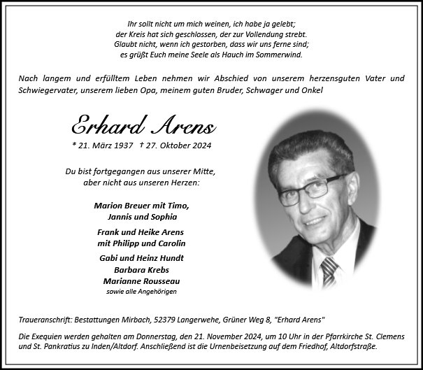 Erhard Arens