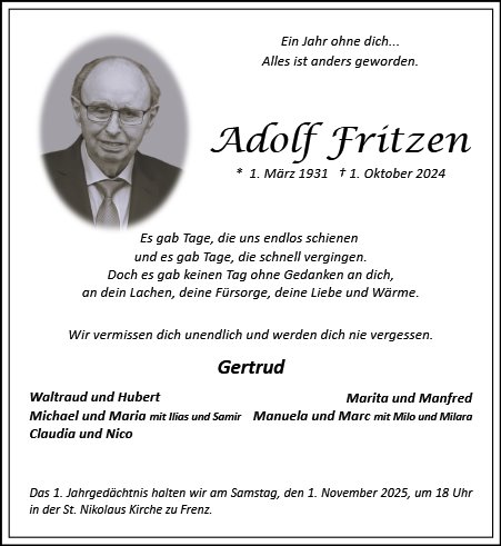 Adolf Fritzen