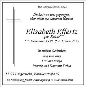 Elisabeth Effertz