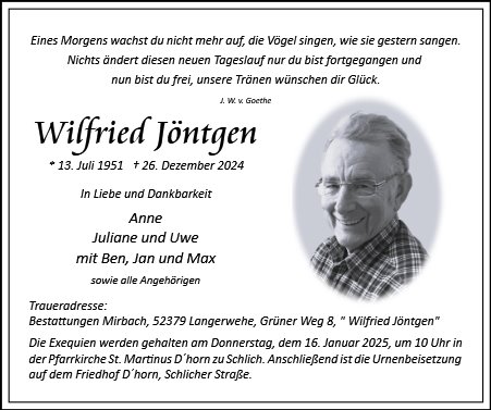 Wilfried Jöntgen