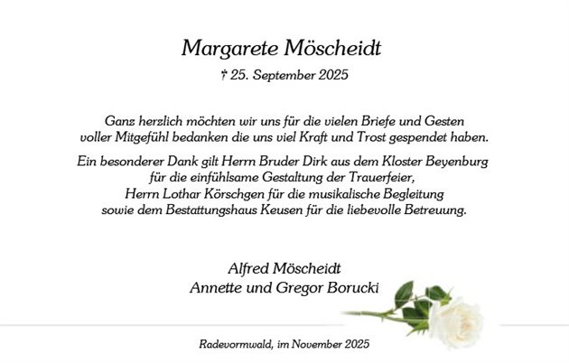 Margarete Möscheidt
