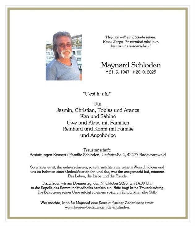 Meinhard Schloden