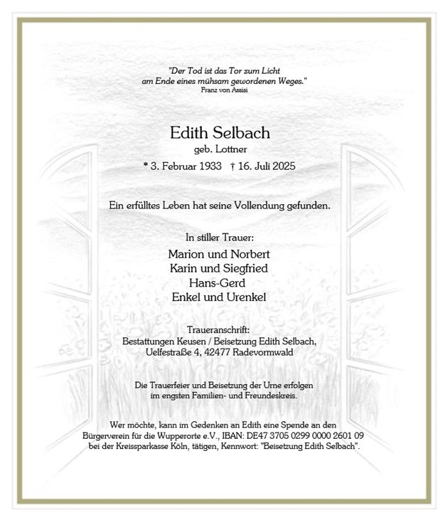 Edith Selbach