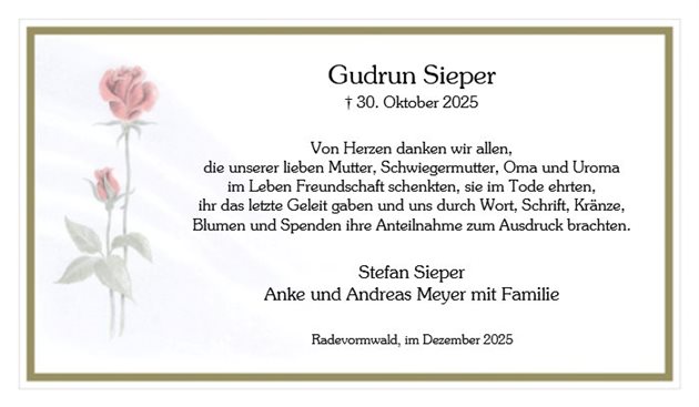 Gudrun Sieper