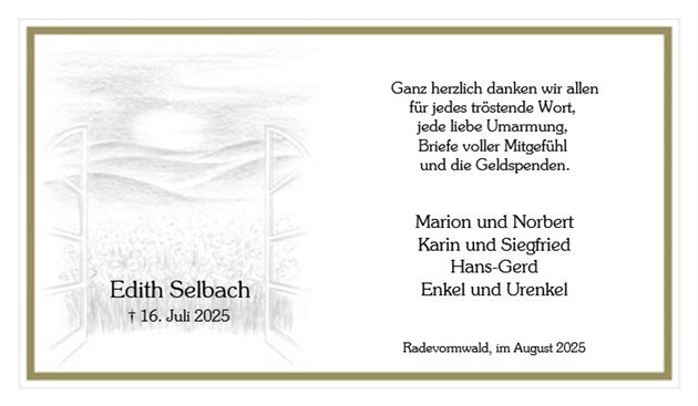 Edith Selbach