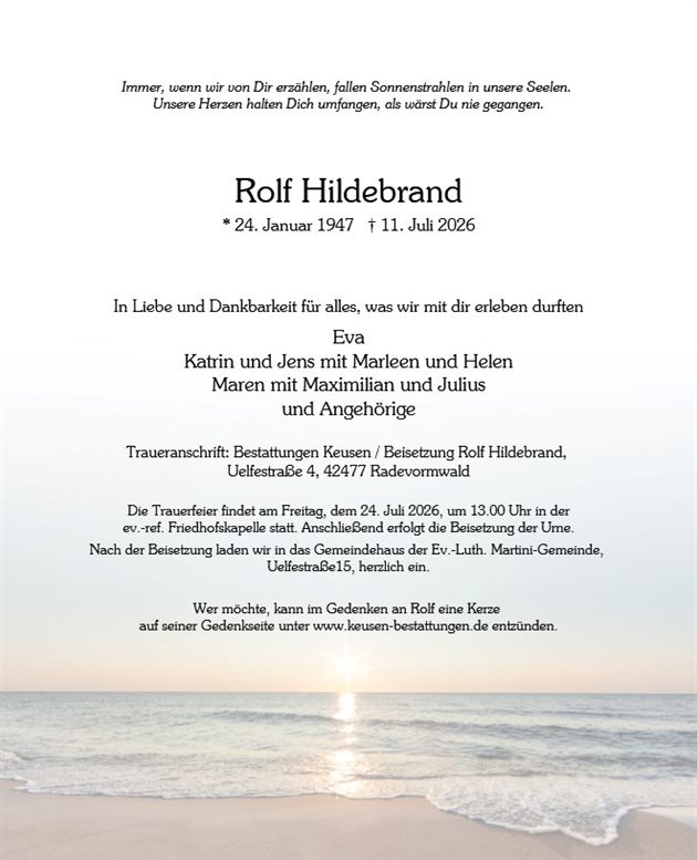 Rolf Hildebrand